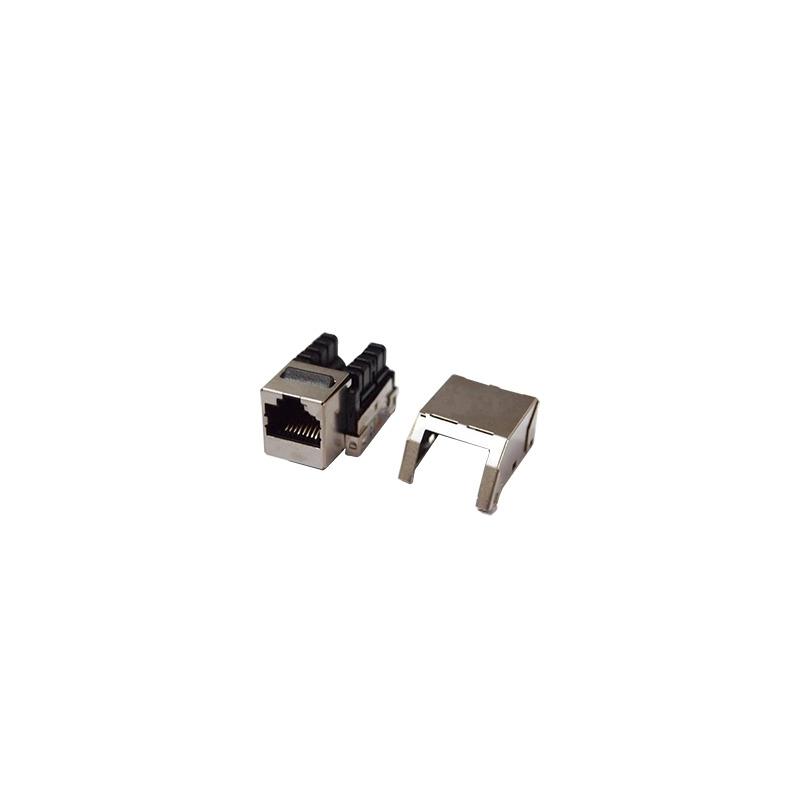 Módulo Jack Keystone Cat5e Blindado STP Metal LINKEDPRO | Precio México - Envío Inmediato | LM Soluciones