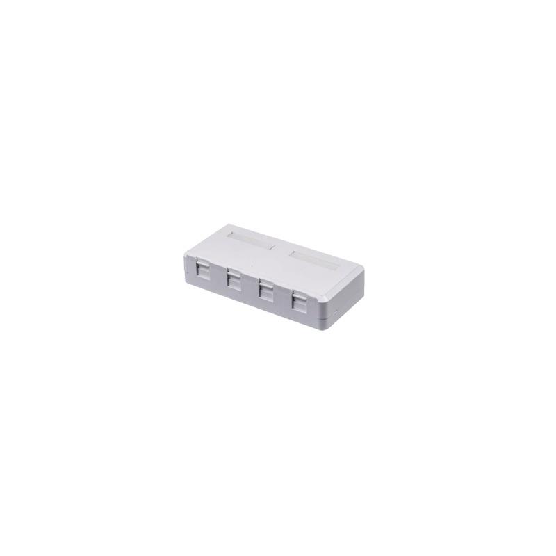 Caja de Pared 4 Puertos Sin Jack Linkedpro | LM Soluciones