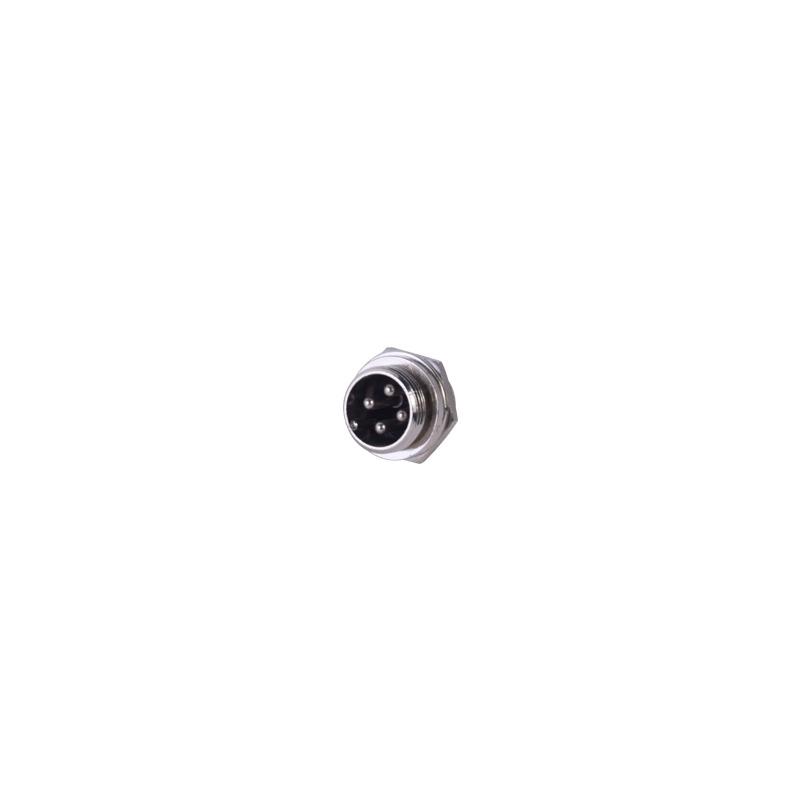 Conector 4 Pins para Micrófono Syscom | LM Soluciones