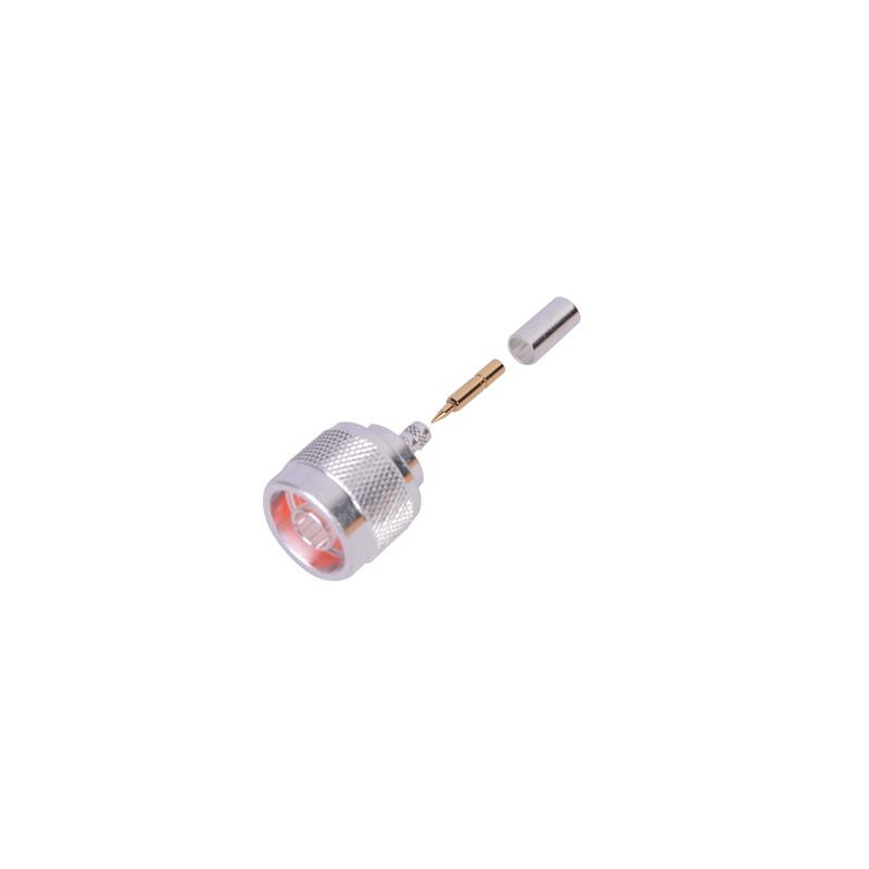 Conector N Macho Anillo Plegable | Precio México - Envío Inmediato | LM Soluciones