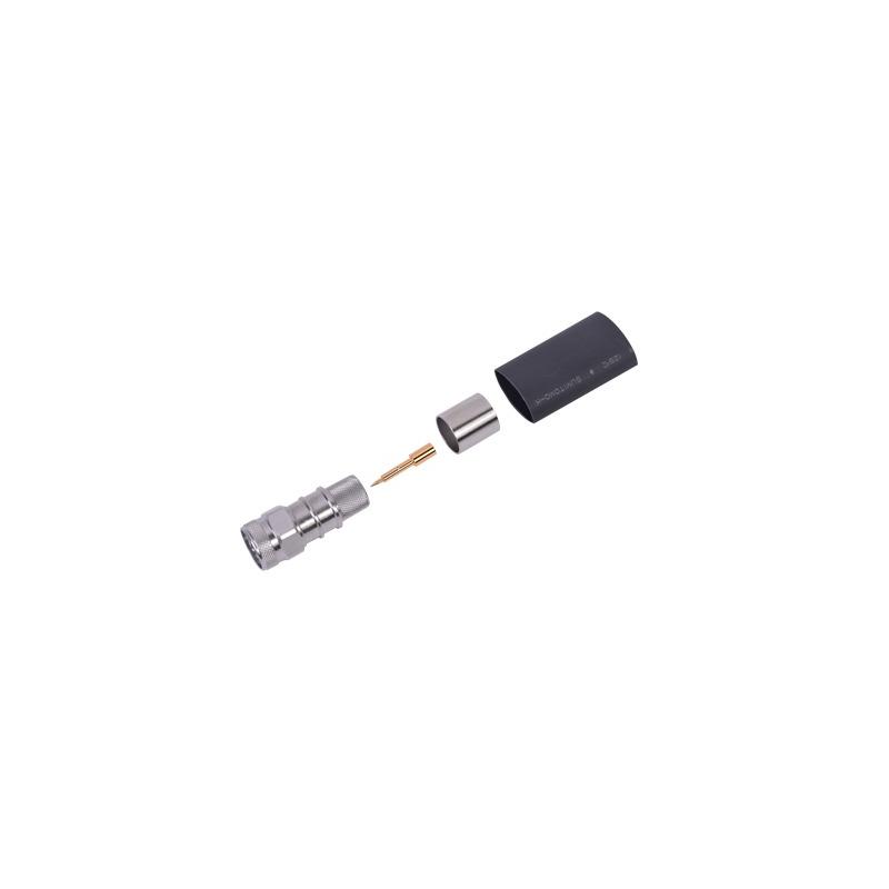 Conector N Macho Hex Anillo Plegable LP600 LMR-600 RF Indust | Precio México - Envío Inmediato | LM Soluciones