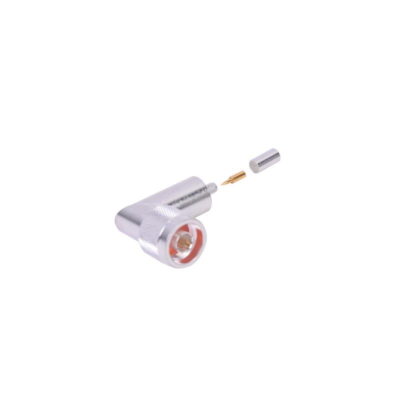 Conector N Macho Anillo Plegable RG-58/U RF Industries