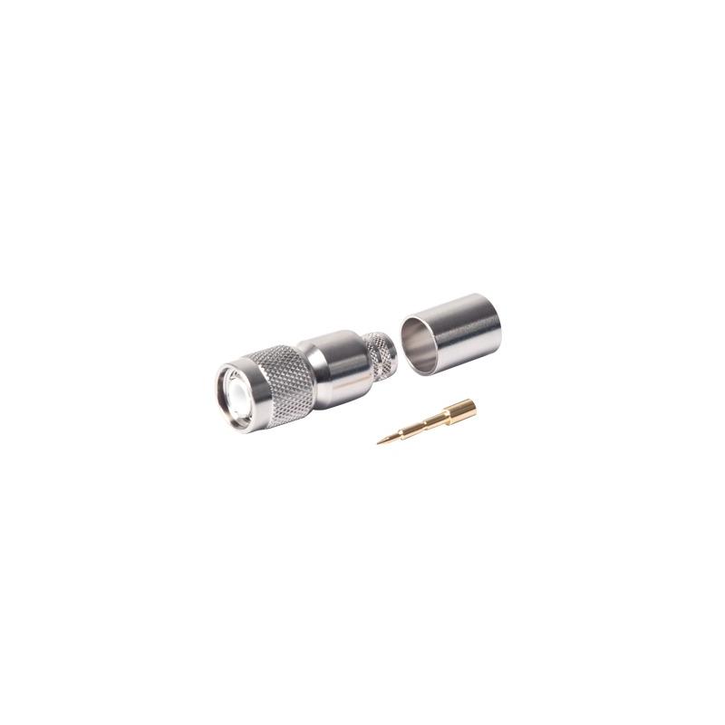 Conector TNC Macho RF Industries para LMR-400 y RG8/U | Precio México - Envío Inmediato | LM Soluciones