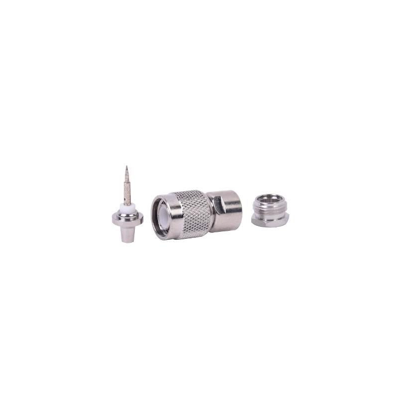 Conector TNC Macho para Cable RG-58/U RF Industries | Precio México - Envío Inmediato | LM Soluciones