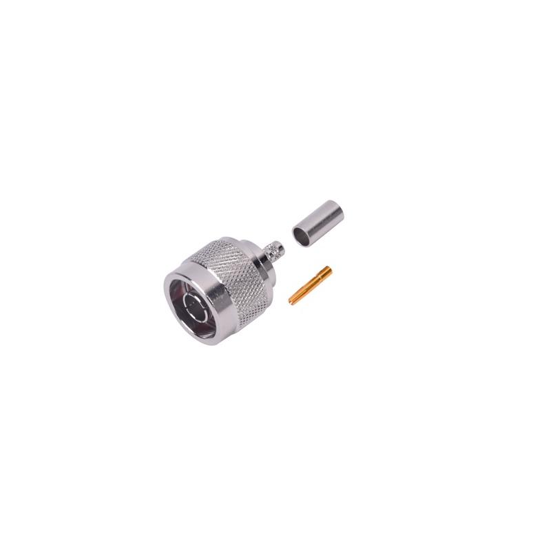 Conector N Macho Inverso para RG-58/U | LM Soluciones