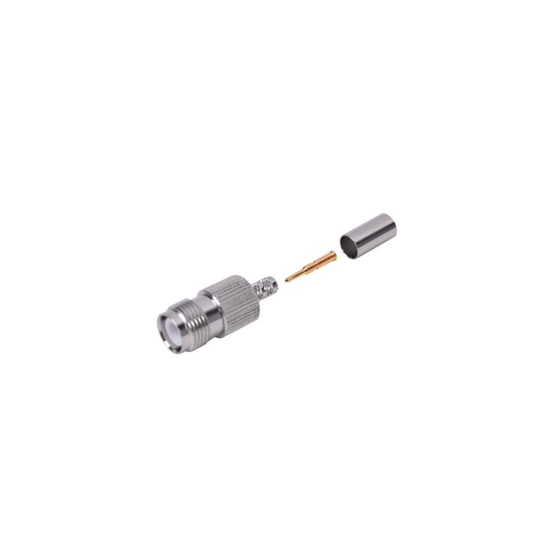 Conector TNC Hembra Inverso para cable RG-142/U | Precio México - Envío Inmediato | LM Soluciones