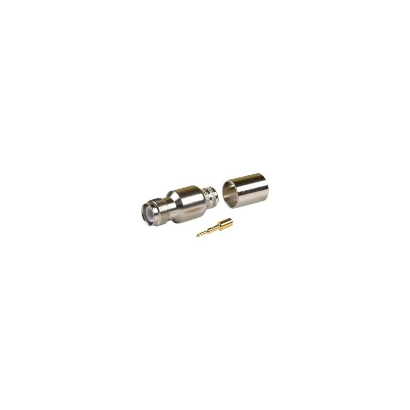 Conector TNC Hembra Inverso RF Industries para 9913, 7810A