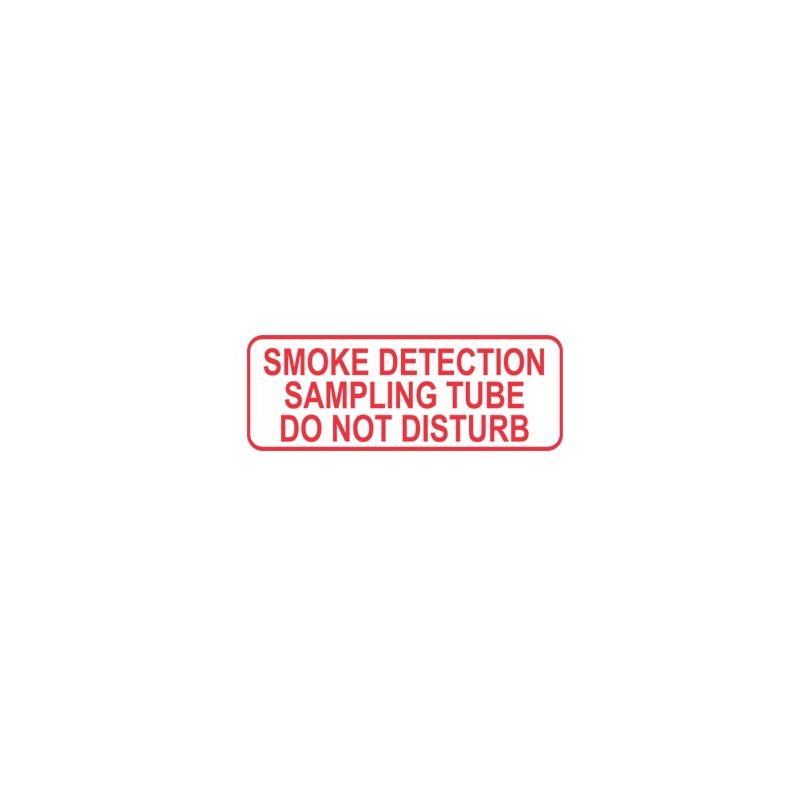Etiqueta tubería aspiración SAFE FIRE DETECTION 125 pzas