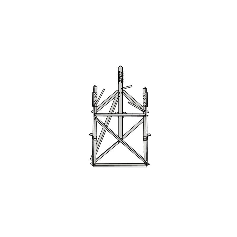 Base para Sección 5 de torre Autosoportada RSL.