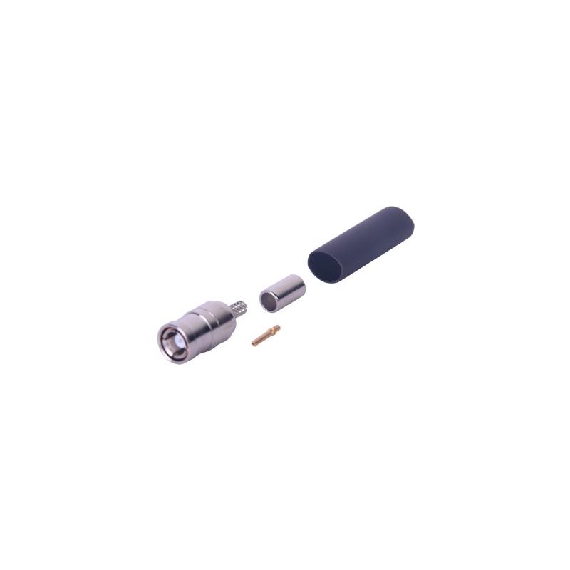 Conector SMB Macho de Anillo Plegable para RG-174/U | Precio México - Envío Inmediato | LM Soluciones