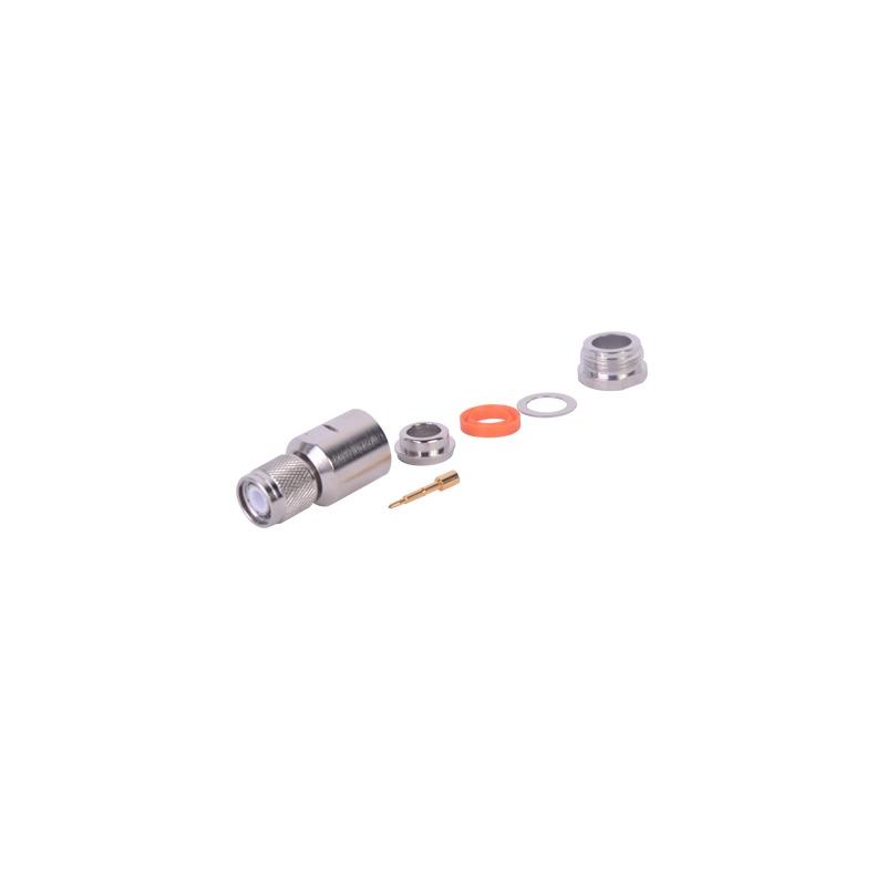 Conector TNC Macho Rosca Izquierda RG-8/U, LMR-400, CNT-400