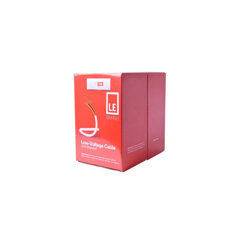 Bobina Cable CCA 4x22 AWG SFIRE 305 Metros para Alarmas | Precio México - Envío Inmediato | LM Soluciones