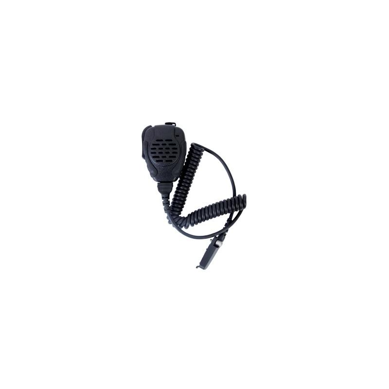 MICRÓFONO / BOCINA DE USO RUDO PARA RADIOS KENWOOD SERIE 80/ 90/ 140/ 180/ NX200/ 410. 