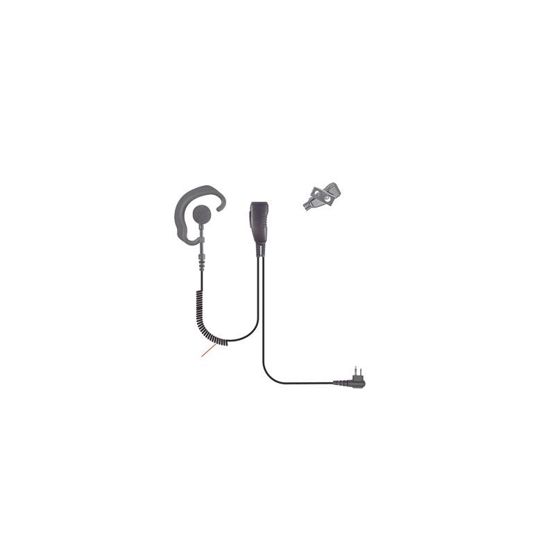 Micrófono Solapa Pryme para Motorola GP300, SP50, P1225 | Precio México - Envío Inmediato | LM Soluciones