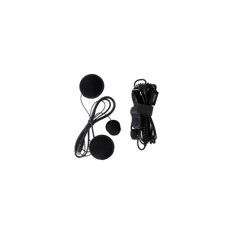 Micrófono para Casco Cerrado PRYME para Radios Motorola/HYT | Precio México - Envío Inmediato | LM Soluciones