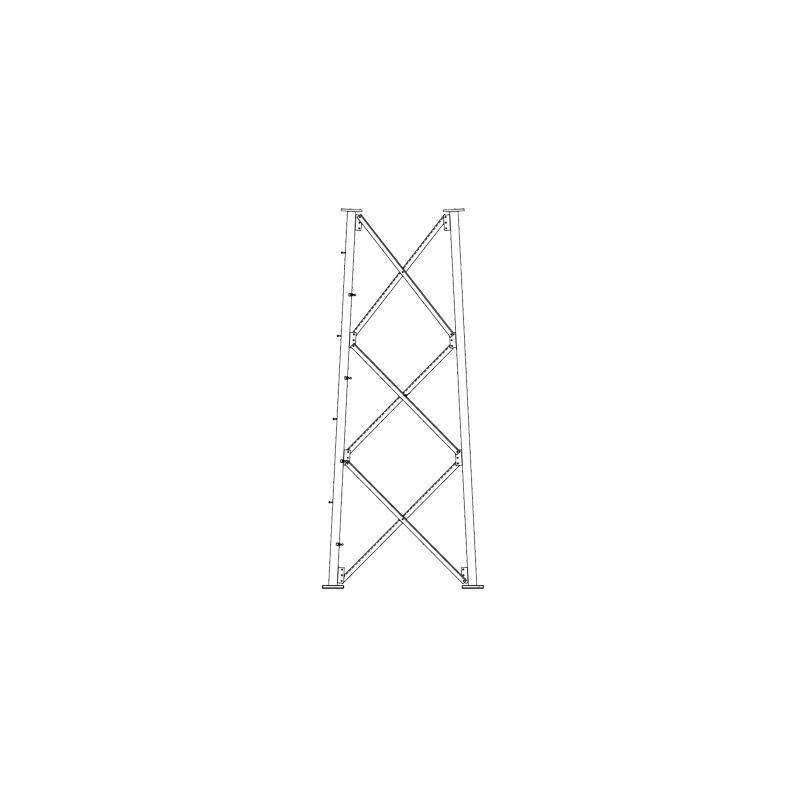 Sección 10 Base para Torre Autosoportada línea SSV (Código de Fábrica: 10N183)