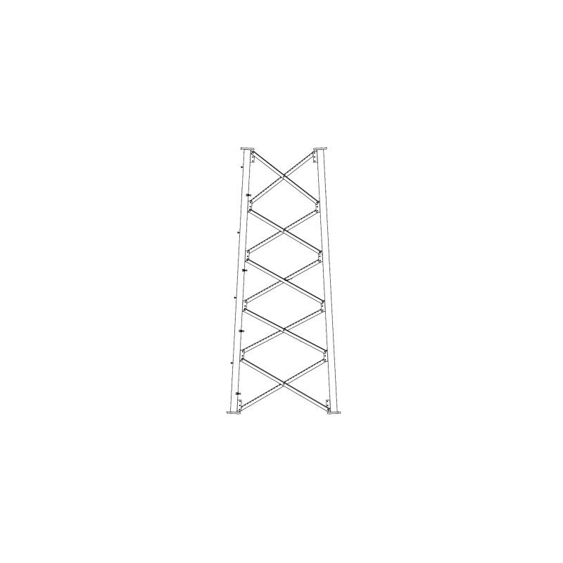 Sección 7 Base para Torre Autosoportada línea SSV (Código de Fábrica: 7N165)