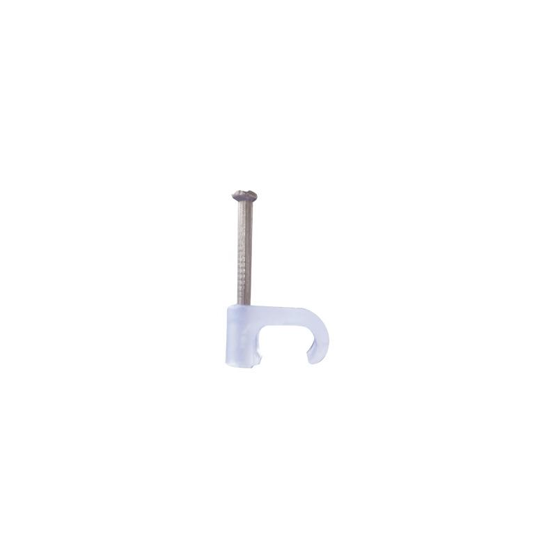 Grapa para cable plano 4mm Thorsman 100pzs | LM Soluciones