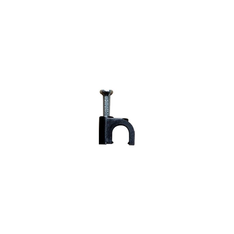 Grapa para cable redondo 6mm Thorsman 100pzs