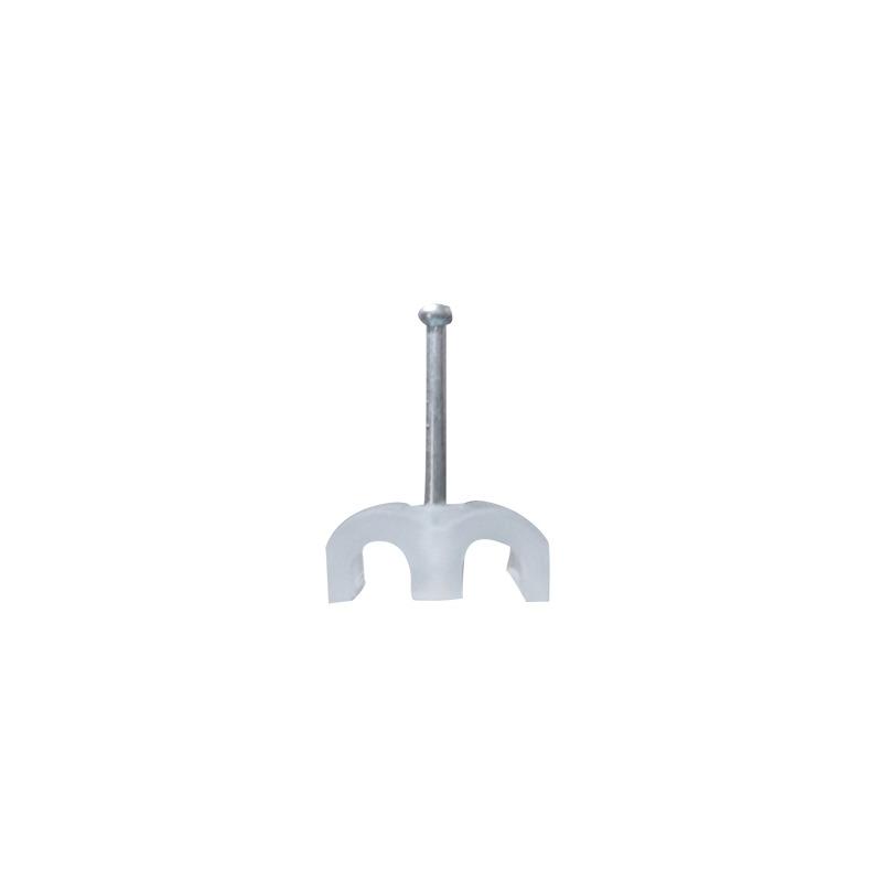 Grapa Doble para Cable Redondo 4mm Thorsman 100pzs | Precio México - Envío Inmediato | LM Soluciones