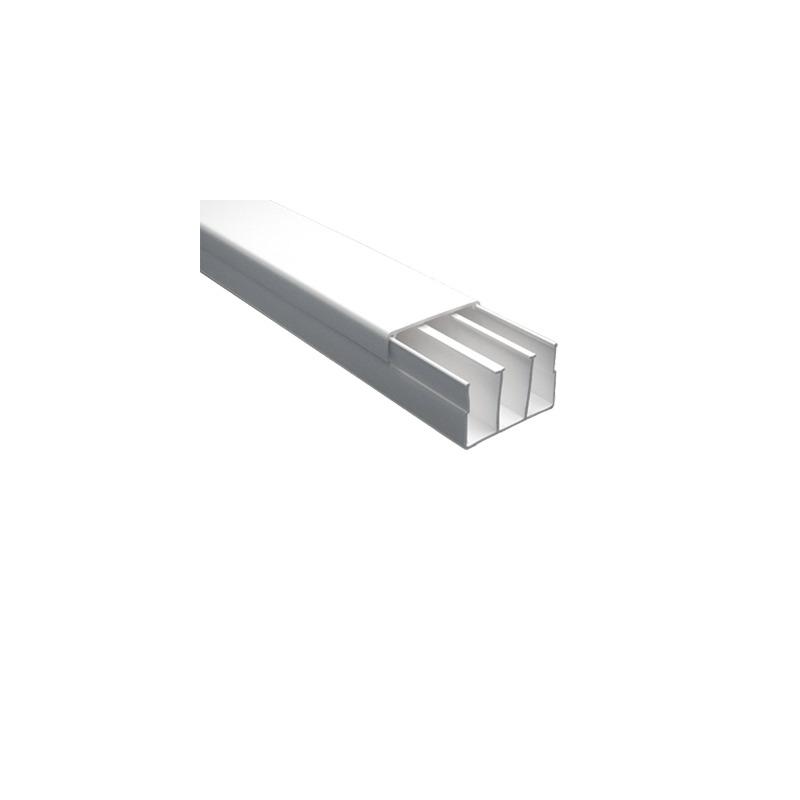 Canaleta Thorsman 40x62mm PVC Blanco 2.5m | Precio México - Envío Inmediato | LM Soluciones