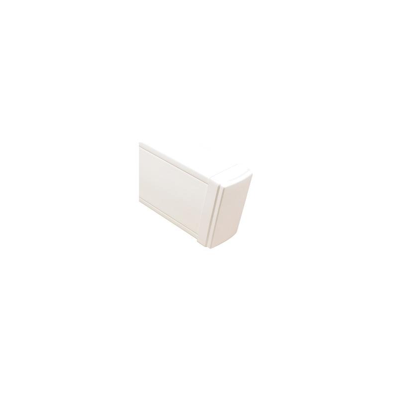 Tapa Final para Canaleta TEK100 Thorsman PVC Blanco | Precio México - Envío Inmediato | LM Soluciones