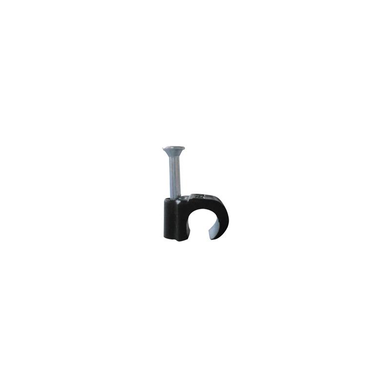 Grapa Reforzada para Cable Redondo 7mm Thorsman 100pzs | Precio México - Envío Inmediato | LM Soluciones