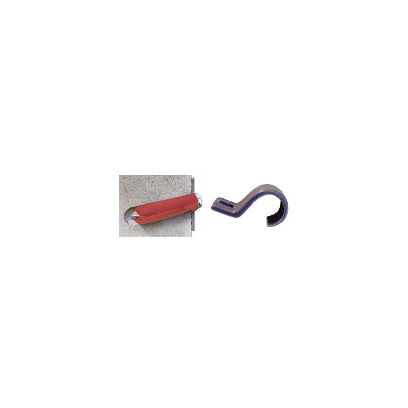 Kit Grapas Taquetes Tornillos Sujeción Tubo 1/2