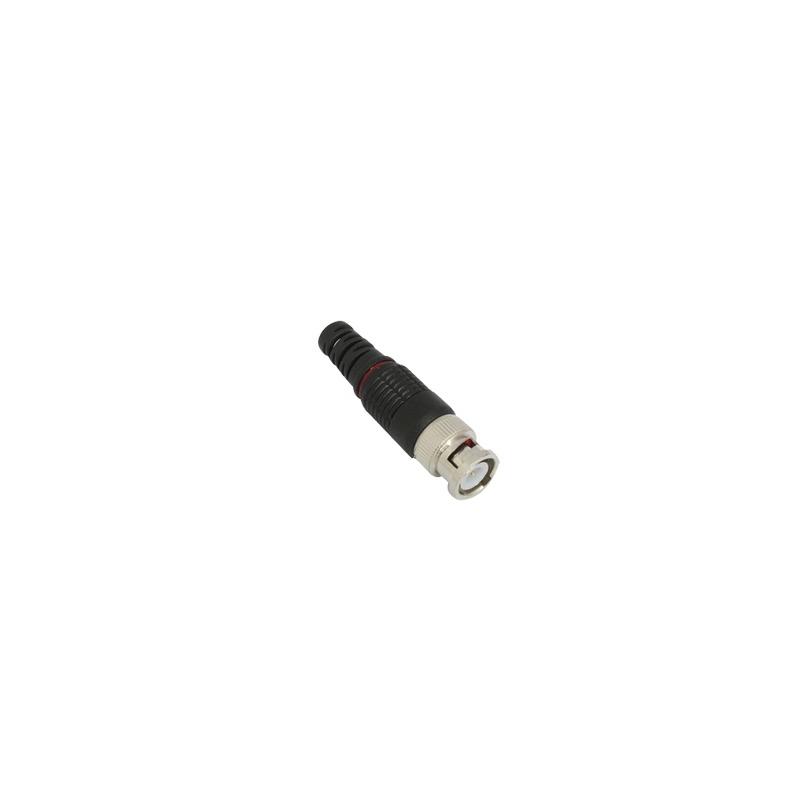 Conector BNC macho 75 Ohm RG-59 Níquel/Oro/Teflón EPCOM | Precio México - Envío Inmediato | LM Soluciones