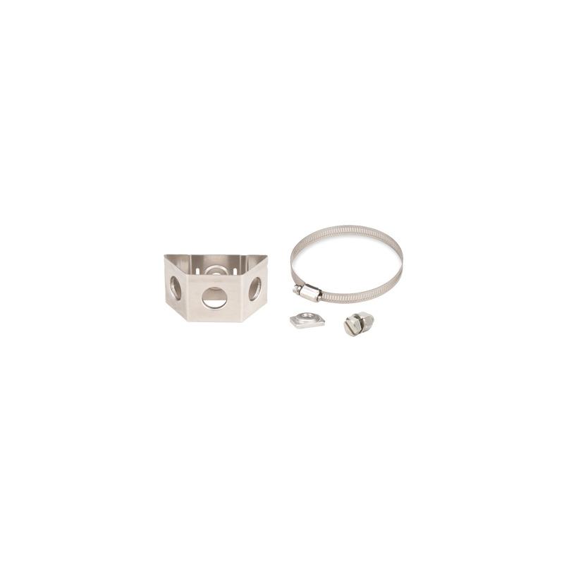 Adaptador para Sujetadores Tipo Mariposa. Instalación en Tubo con Diámetro 0.75 a 1.5 Pulgadas (19.05 a 38.1 mm). Paquete de 10 Piezas