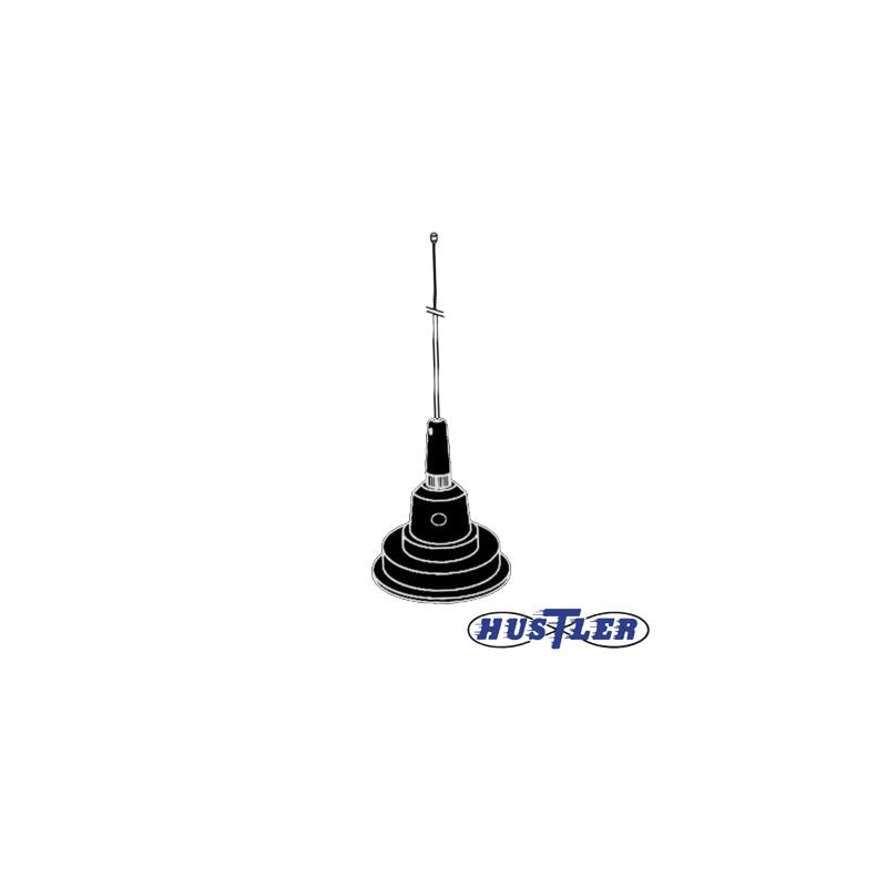 Antena Móvil CB 26.96-27.4 MHz Negro - Hustler | LM Solucion | Precio México - Envío Inmediato | LM Soluciones