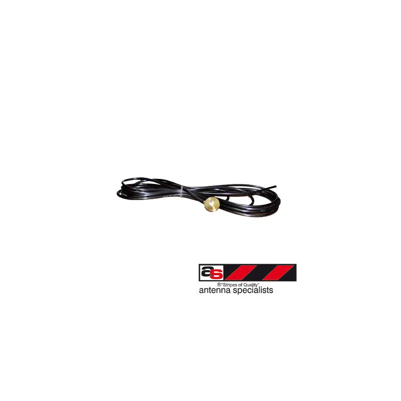 Kit de instalación para antena ASP8891, incluye montaje de 3/4" (NMO), 5 m cable, conector mini UHF Macho.