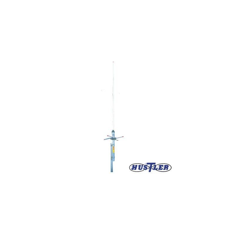 Antena Base Fibra Vidrio UHF 462-470MHz 6dB - Hustler | Precio México - Envío Inmediato | LM Soluciones