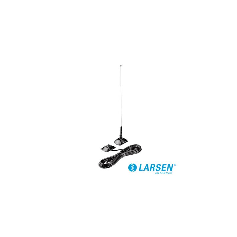 Antena Móvil VHF PULSE LARSEN para Cristal 144-160 MHz | Precio México - Envío Inmediato | LM Soluciones