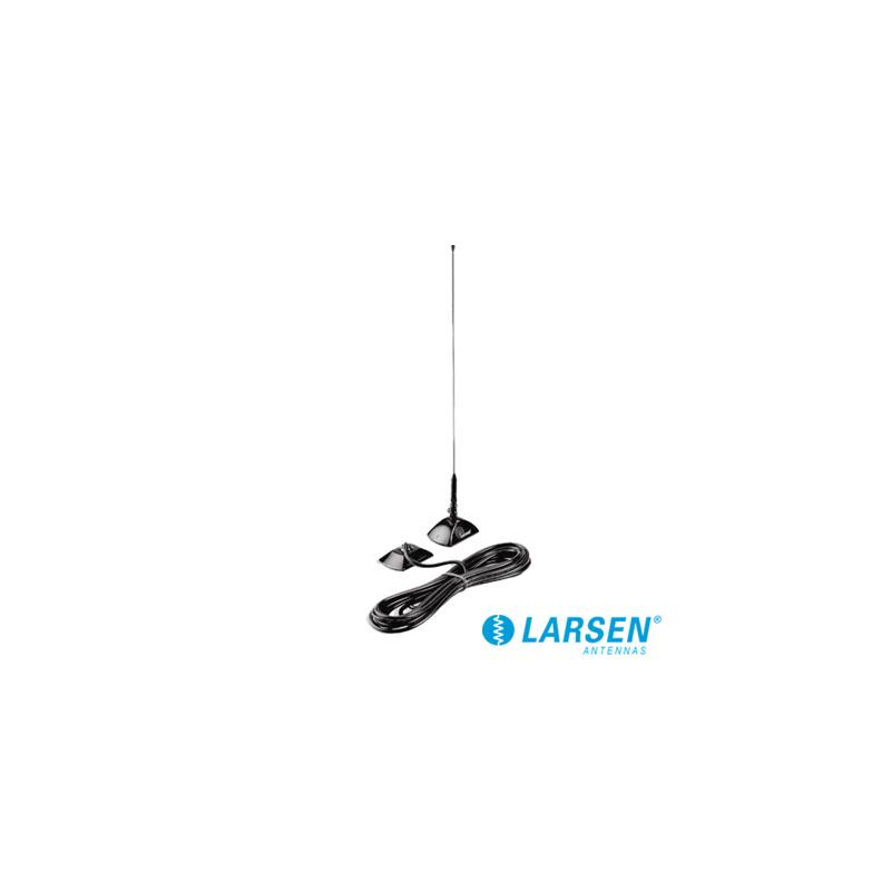 Antena Móvil VHF 160-174 MHz On Glass Pulse Larsen | Precio México - Envío Inmediato | LM Soluciones