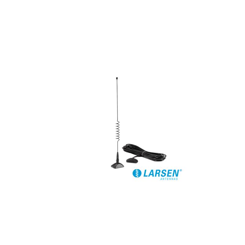 Antena móvil UHF, para cristal (on Glass), rango de frecuencia 806 - 896 MHz.