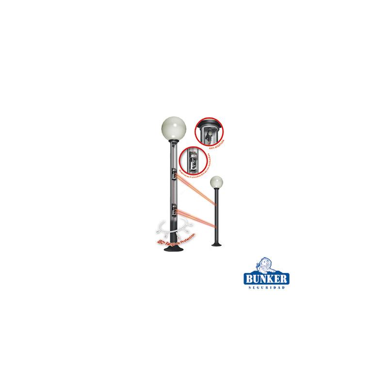 Carcasa Tipo Farola Ultra Resistente para Sensores Fotoeléct | Precio México - Envío Inmediato | LM Soluciones