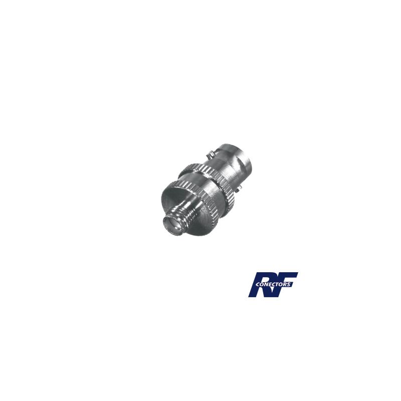 Adaptador BNC Hembra a SMA Hembra RF Industries - LM Solucio | Precio México - Envío Inmediato | LM Soluciones