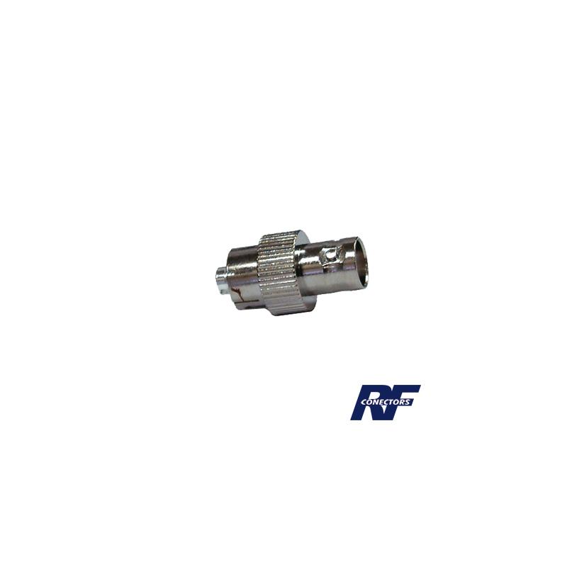 Adaptador BNC Hembra a Conector Rosca RF Industries | Precio México - Envío Inmediato | LM Soluciones