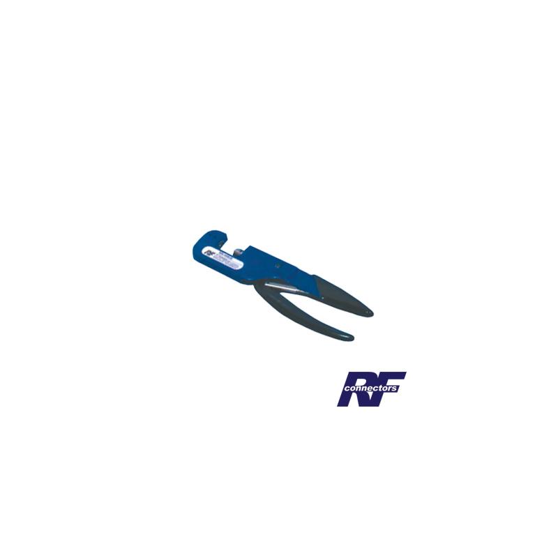 Pinzas RF INDUSTRIES Plegar Conectores Anillo Cable Coaxial