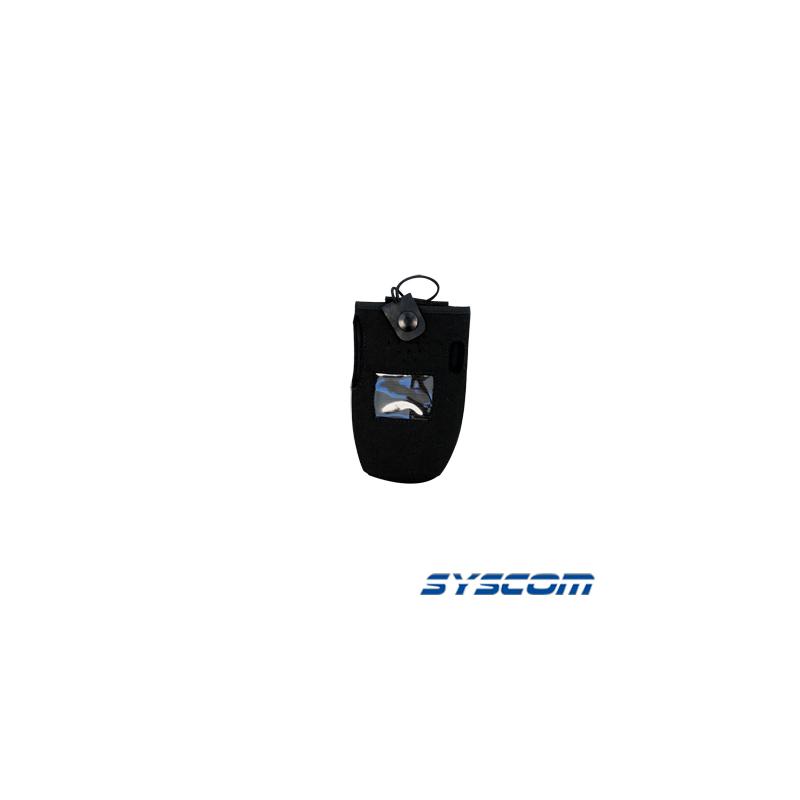 Funda de piel, correa con broche y visor frontal para IC-F/3GS, 3GT, 30GS, 30GT, 4GS, 4GT, 40GS y 40GT.