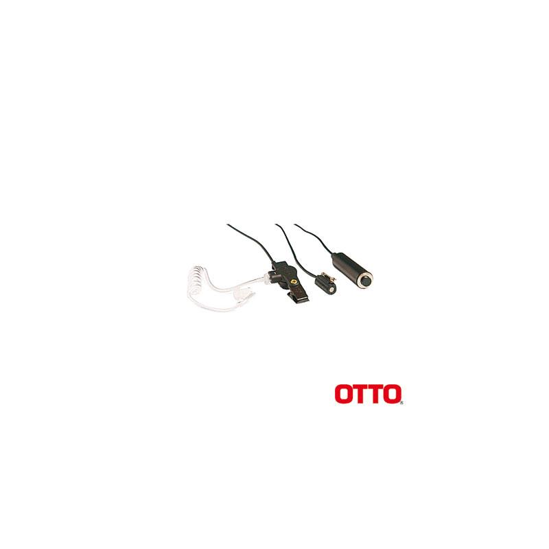 Kit de Micrófono-Audífono profesional OTTO para KENWOOD