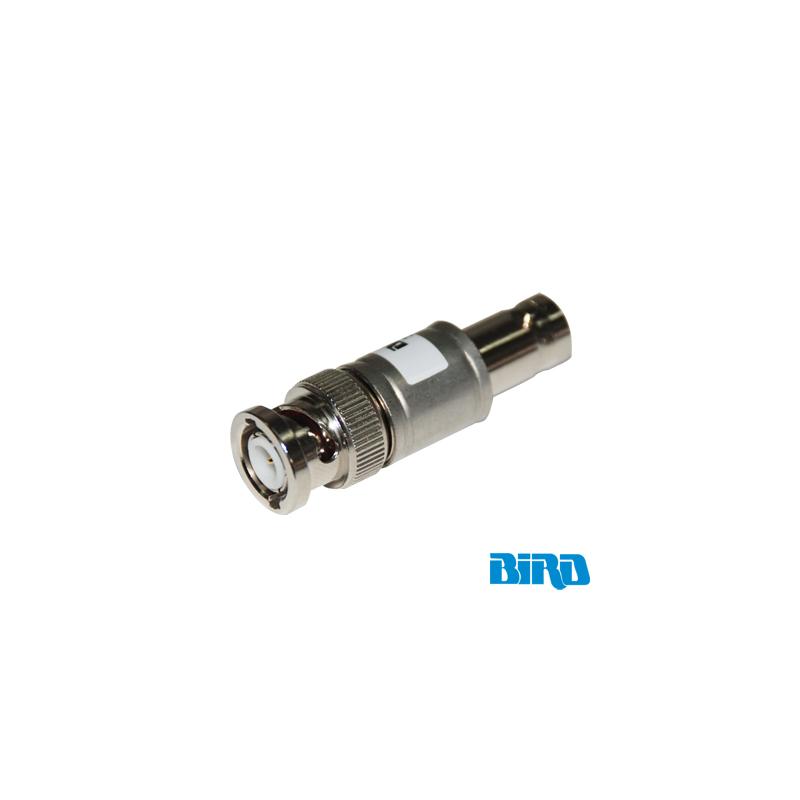 Atenuador en Línea de 20 dB, 2 Watt Máx., CD-4 GHz, Conectores BNC Macho-Hembra.