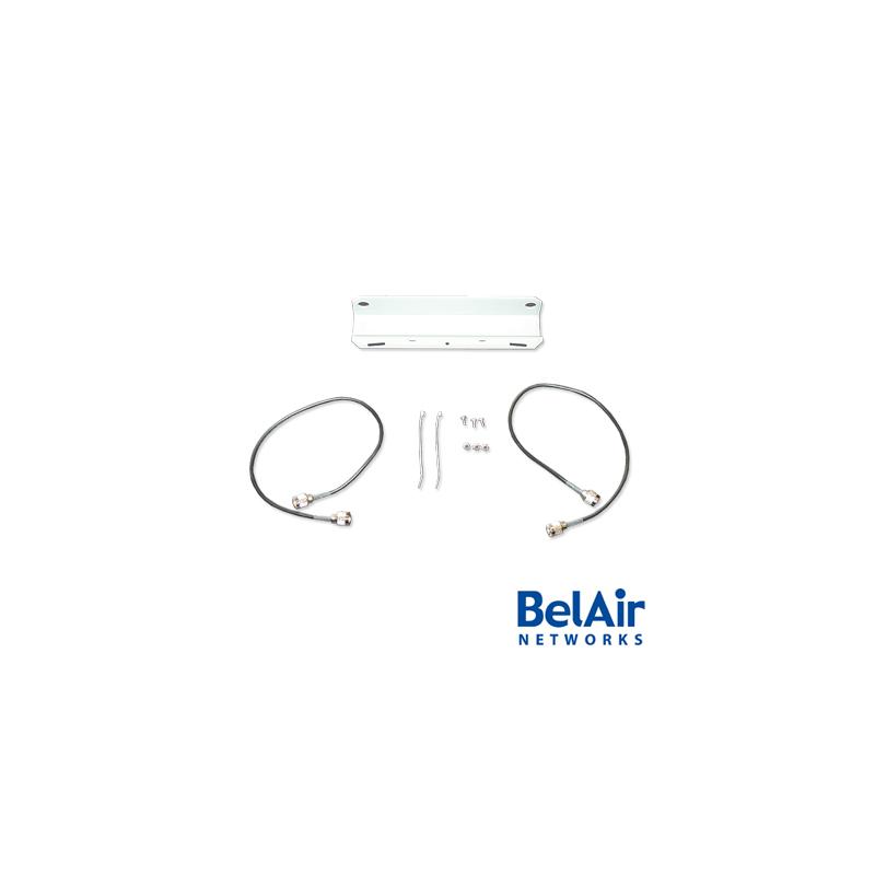 Montaje para 2 Antenas Omnidireccionales. Incluye 2 cables RG58 de 60 cm. Conectores N Macho.