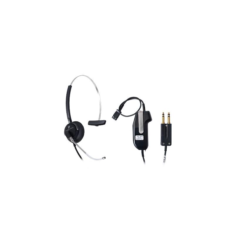 Diadema para Despachador, incluye cable adaptador con PTT 