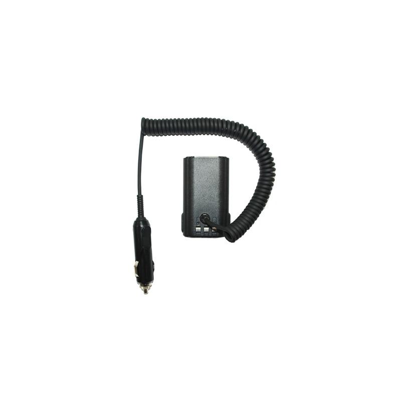 Cable adaptador de corriente para vehículo. Compatible con radios ICOM IC-F14/24, F3021/ 4021, F3013/4013, F3161/4161DS/DT, F3013/4013. alternativa para batería BP232