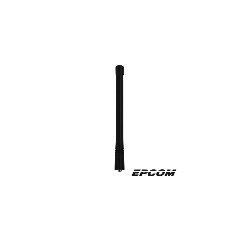 Antena VHF Helicoidal, 148-164 MHz, Mejorada/ Radios Portátiles Motorola y en los Kenwood TK-240/ 250/ 260/ 270, Conector de Rosca tipo Monopolo.