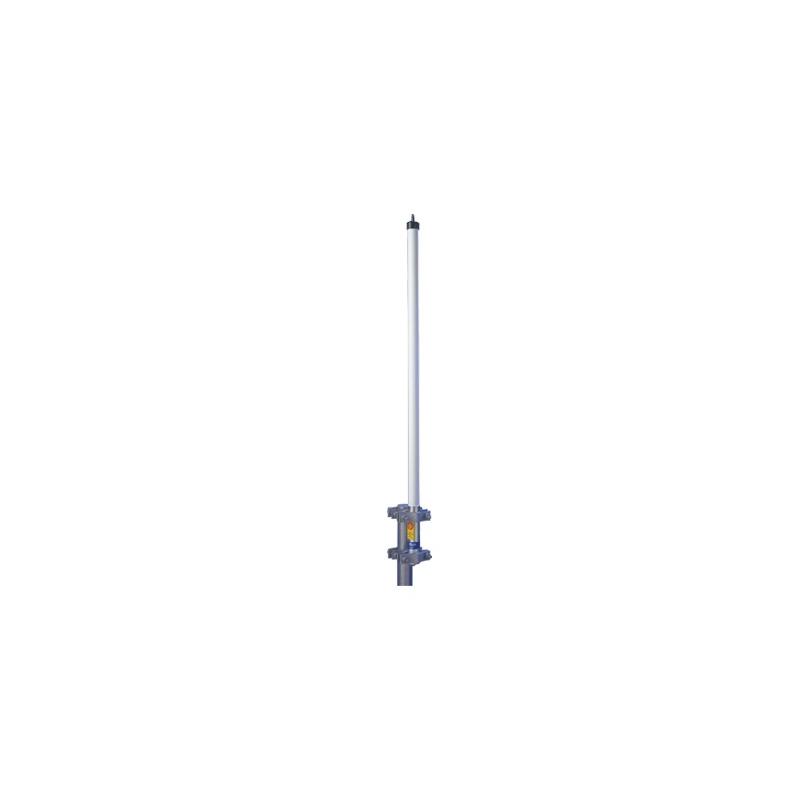 Antena Base Fibra Vidrio 380-400 MHz 9dB Hustler | Precio México - Envío Inmediato | LM Soluciones