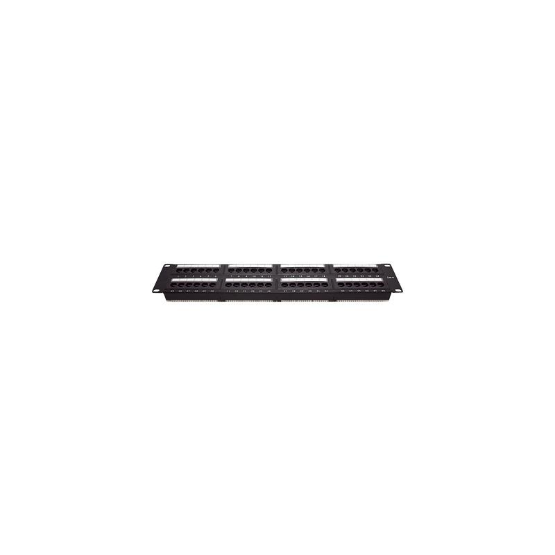 Patch Panel 48 Puertos Cat6 2U Linkedpro | LM Soluciones