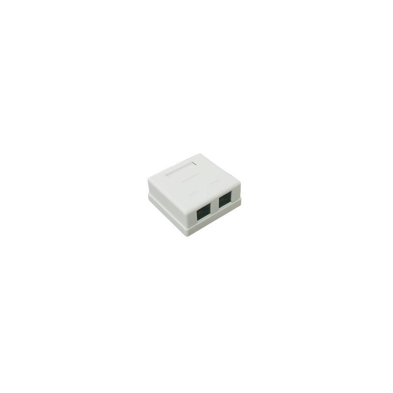 Caja de Pared con Jack UTP Cat5e y RJ11 LinkedPro | Precio México - Envío Inmediato | LM Soluciones